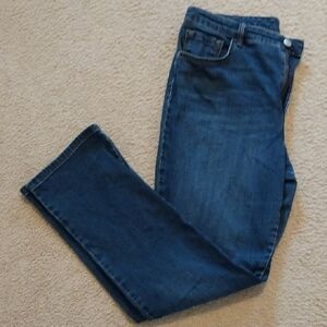 Lee Women's Dark Blue Straight Jeans